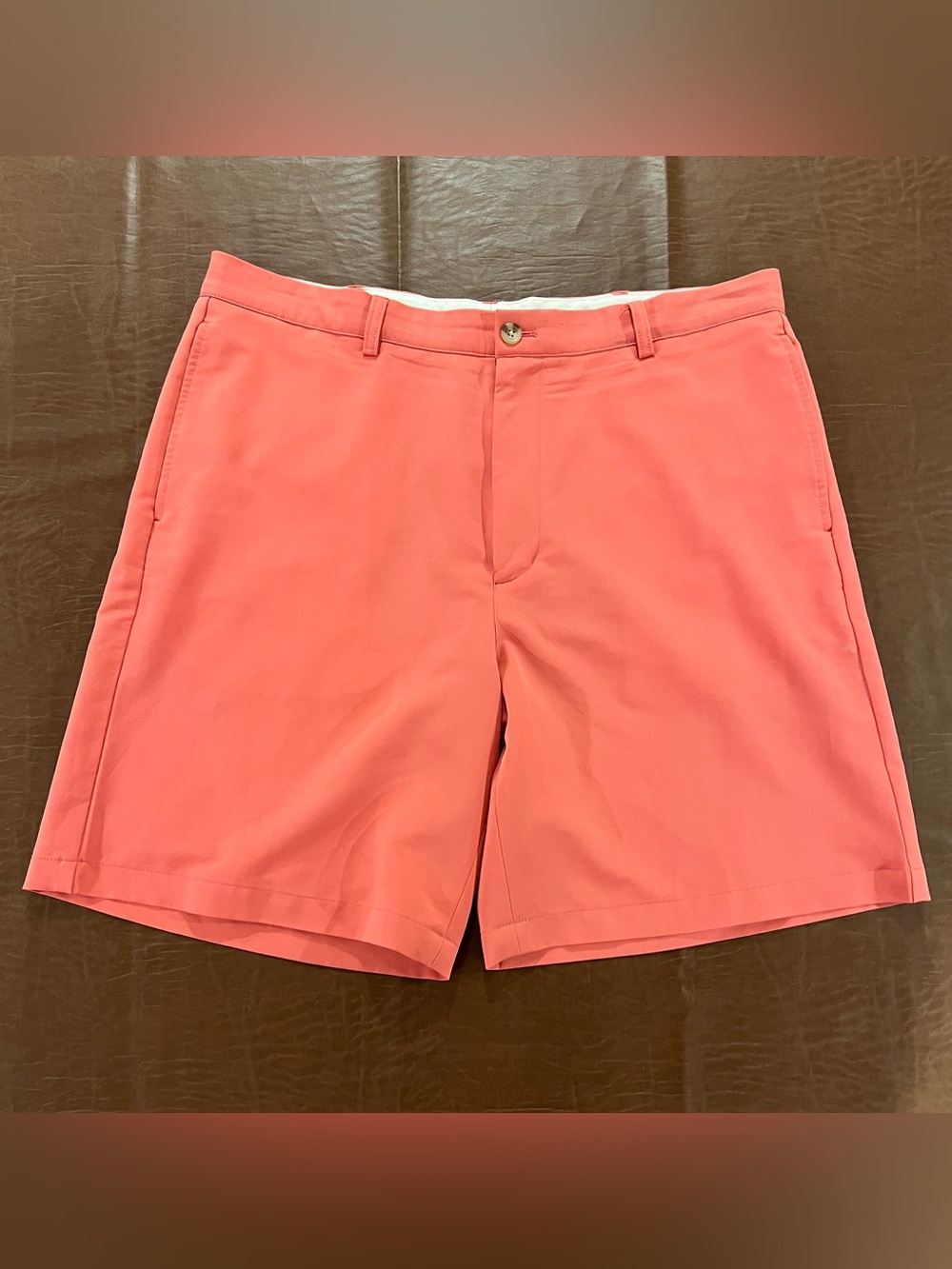 Vineyard Vines Men’s Pink Link Shorts - Size 38